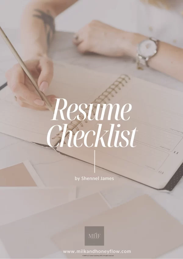 Resume Checklist
